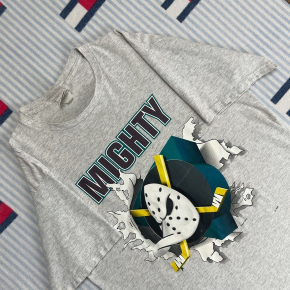 nutmeg Shirts Vintage Nutmeg Anaheim Mighty Ducks Nhl Hockey